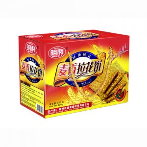 明利麥香拉花餅800克
