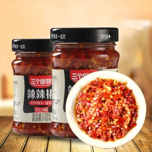 三個(gè)廚娘辣辣椒辣醬