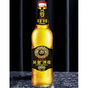英皇啤酒黑標500ml