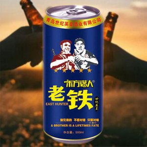 東方獵人老鐵啤酒藍罐500ml
