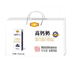 矚牧特倫圣牧高鈣奶復(fù)合蛋白飲品250mlx12盒