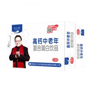 眾口妙高鈣中老年復(fù)合蛋白飲品禮盒