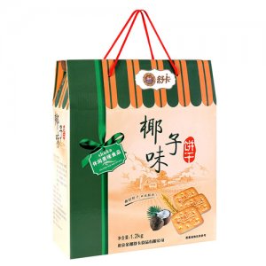 舒卡800g椰子味餅干