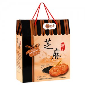 舒卡800g芝麻餅干