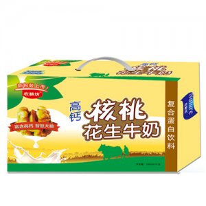 六田高鈣核桃花生牛奶246ml