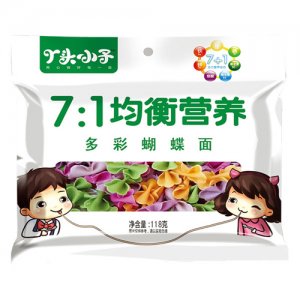 丫頭小子多彩蝴蝶面118g