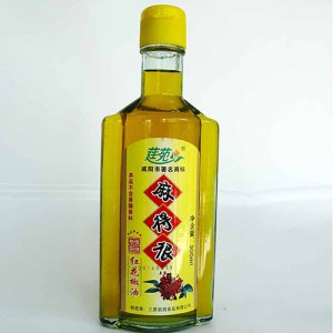 莛苑牌麻得很紅花椒油300ml