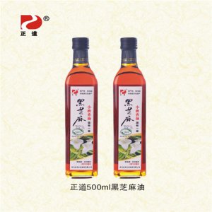 正道黑芝麻油500ml