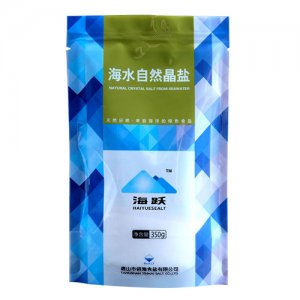 海躍海水自然晶鹽350g