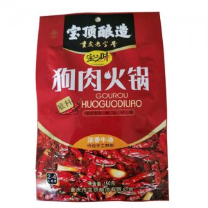 寶之味狗肉火鍋底料濃香牛油味150g