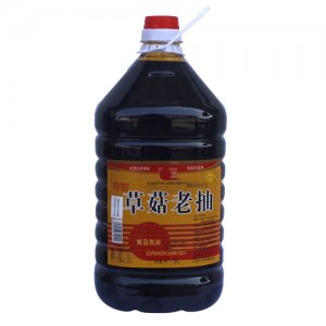 牛王山草菇老抽醬油5L