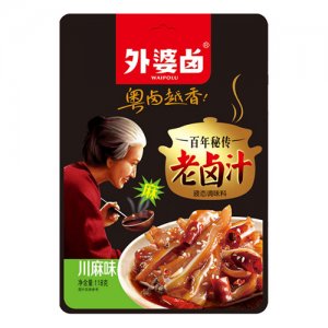 外婆鹵老鹵汁川麻味118g