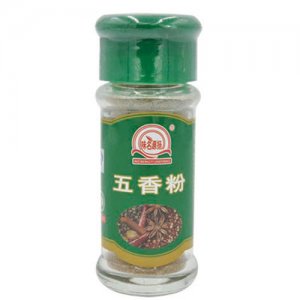 味名源揚(yáng)五香粉玻璃裝