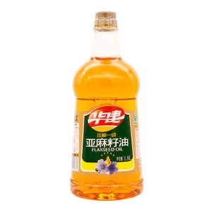 華建誠(chéng)鑫 壓榨亞麻籽油 1.8L