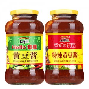 玉錦園黃豆醬800g