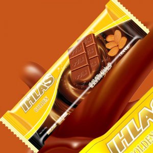 伊合拉斯巴旦木牛奶巧克力