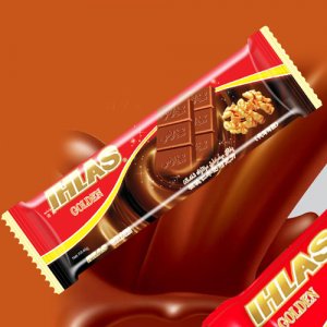 伊合拉斯核桃仁牛奶巧克力