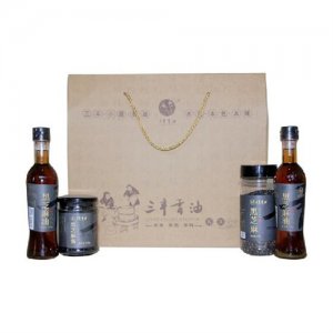 三豐黑芝麻油+黑芝麻禮盒