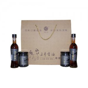 三豐黑芝麻油+黑芝麻醬禮盒