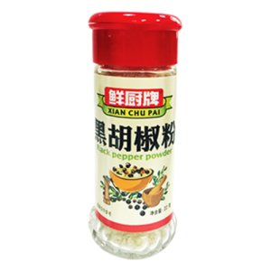 鮮廚黑胡椒粉22克（紅蓋）