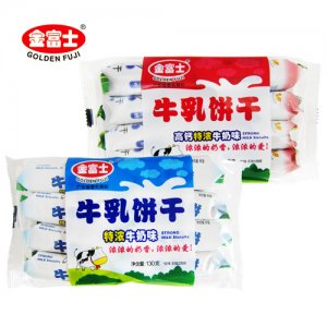 金富士牛乳餅干130g