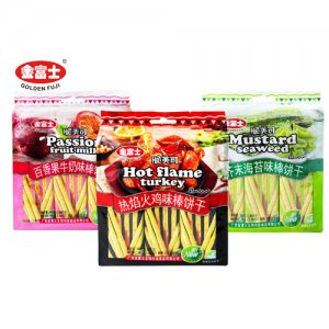 金富士96克脆美司棒餅干