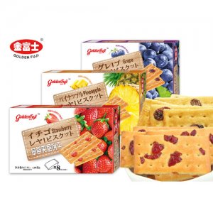 金富士120克夾層餅干