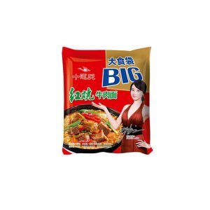 十道關(guān)袋面紅燒牛肉面袋裝