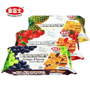 金富士夾層餅干140g