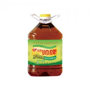 金霞純香菜籽油5L
