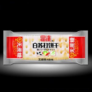 富達(dá)白蘇打餅干芝麻味無蔗糖