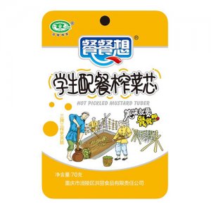 餐餐想70克學(xué)生配餐榨菜芯