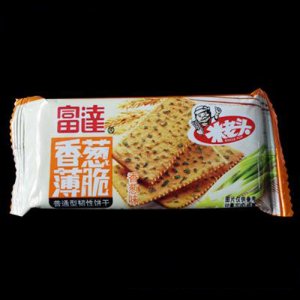 米老頭香蔥薄脆普通韌性餅干