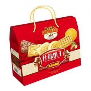 啤爾卡斯什錦餅手提箱800g