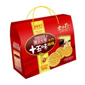 啤爾卡斯十五味粗糧餅干箱裝