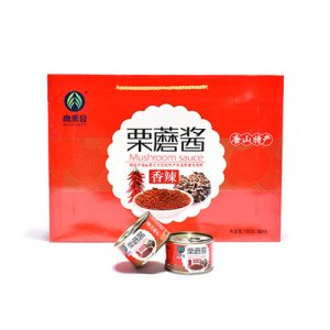 尚禾谷特產(chǎn)香辣栗蘑醬