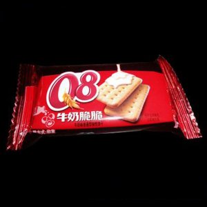 Q8牛奶脆脆牛奶味普通韌性餅干