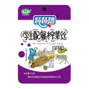 餐餐想70克學(xué)生配餐榨菜絲