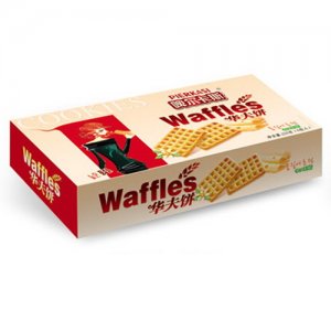 啤爾卡斯210g盒裝華芙餅