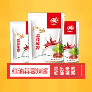 飛虎紅油蒜蓉辣醬125g