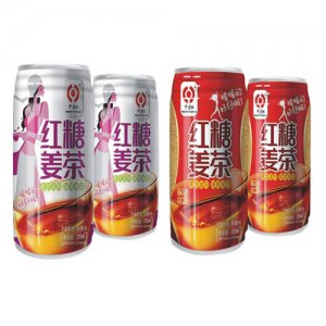 中原紅紅糖姜茶 易拉罐330ml