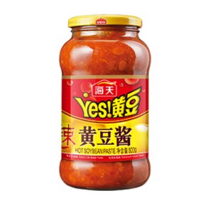 海天辣黃豆醬800g