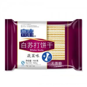 富達(dá)白蘇打餅干蔬菜味100克