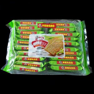 米老頭粗糧香蔥餅干普通韌性餅干袋裝