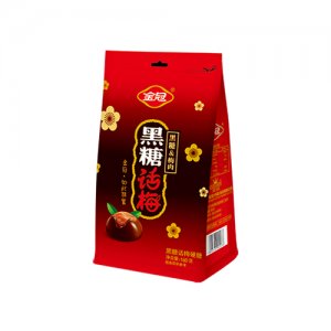 金冠160克黑糖話梅硬糖直立袋升級(jí)