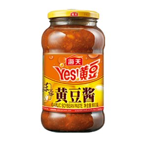 海天蒜蓉黃豆醬800g