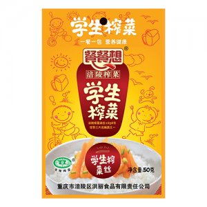 餐餐想學生榨菜絲50克