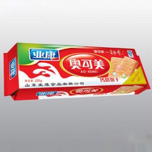 業(yè)康奧可美鈣奶餅干