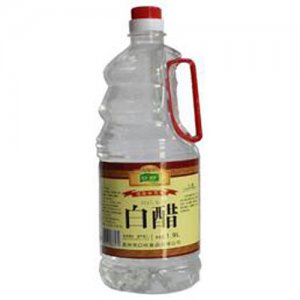 口珍白醋釀造食醋調(diào)味醋1.9L