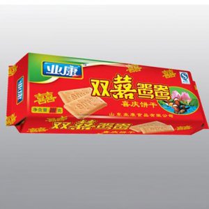 業(yè)康雙喜鴛鴦喜慶餅干
